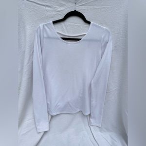 Forever 21 Open Back Long Sleeve Shirt
